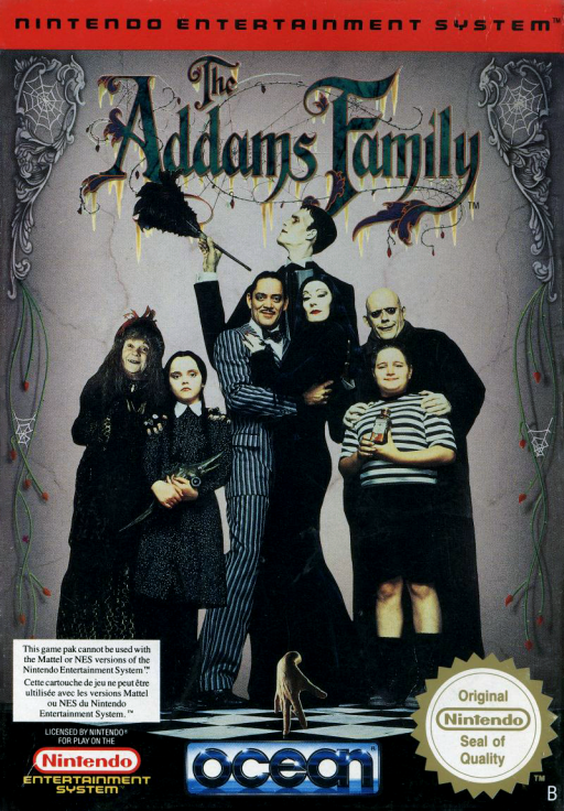 Addams Family, The (Europe) (En,Fr,De) box art
